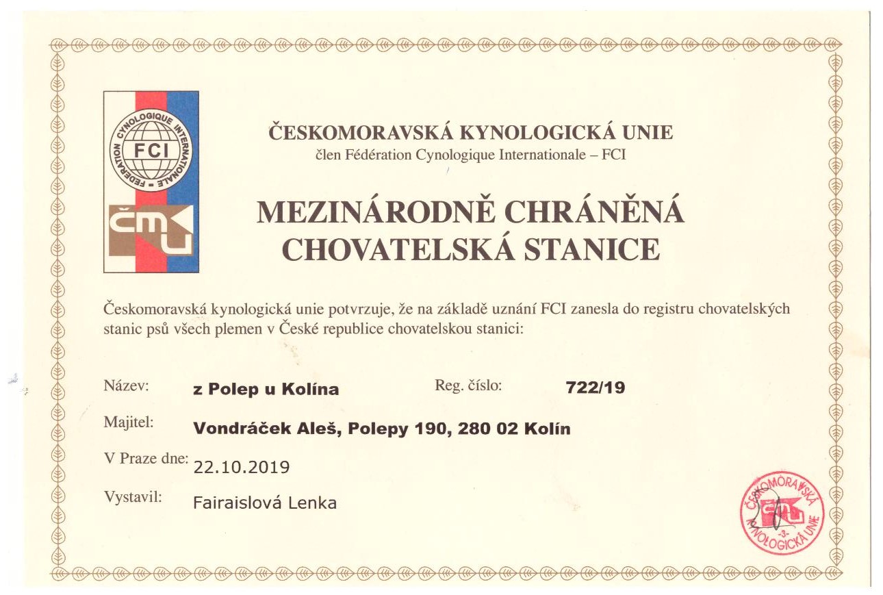 Chovatelská stanice labradorských retrívrů Polepy u Kolína